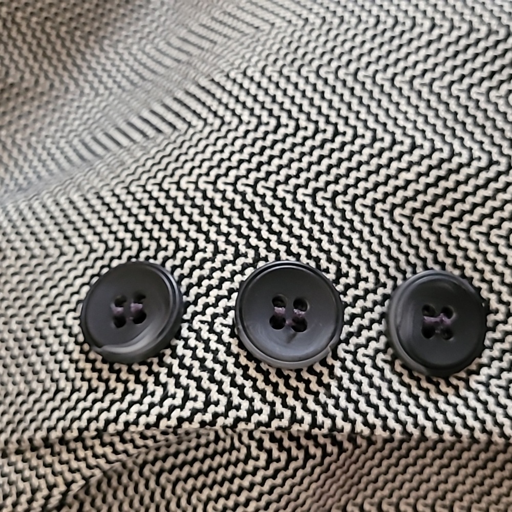 Kasper Herringbone Black Blazer - Picture 4 of 5